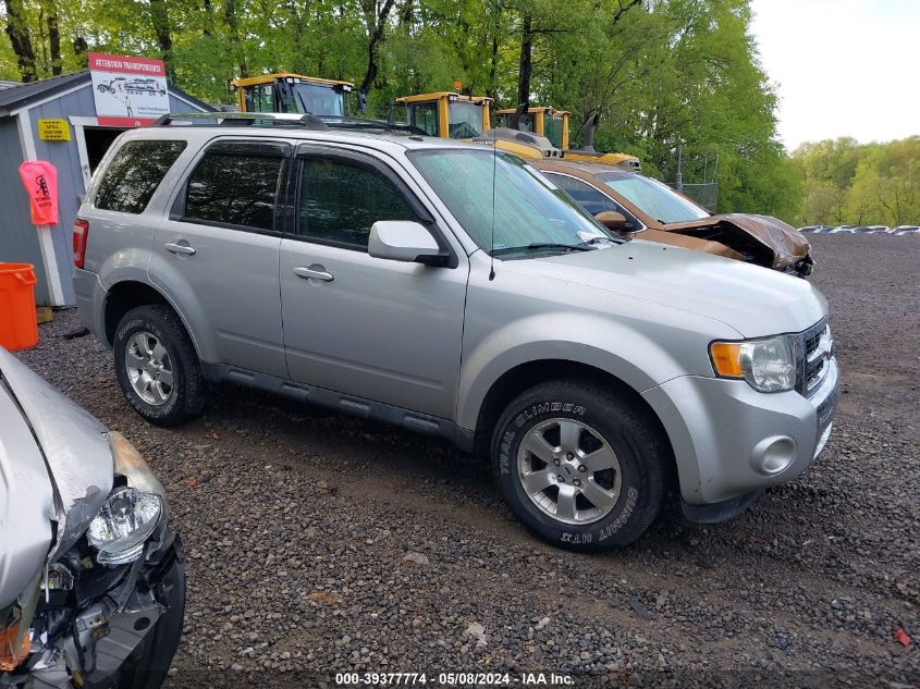 2012 Ford Escape Limited VIN: 1FMCU9EG1CKB39991 Lot: 39377774