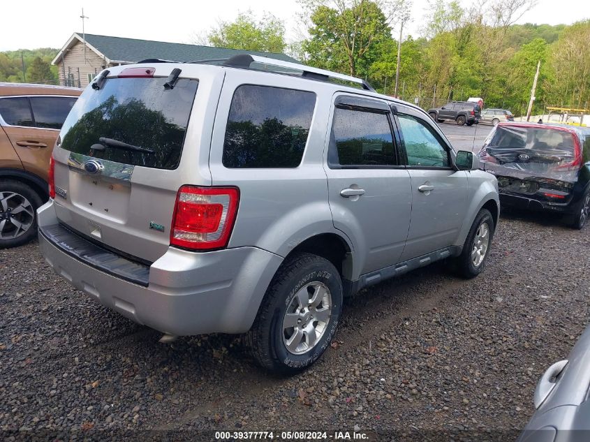 2012 Ford Escape Limited VIN: 1FMCU9EG1CKB39991 Lot: 39377774