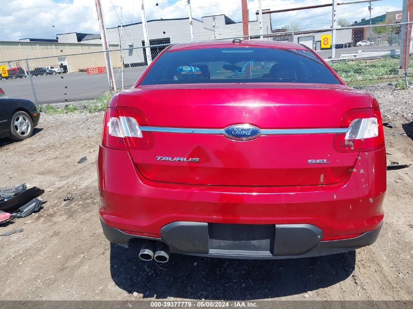 2010 Ford Taurus Sel VIN: 1FAHP2EW6AG108547 Lot: 39377779