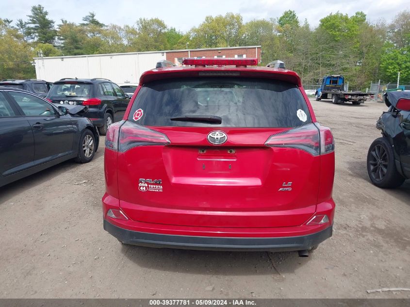 2016 Toyota Rav4 Le VIN: JTMBFREV4GJ098793 Lot: 39377781