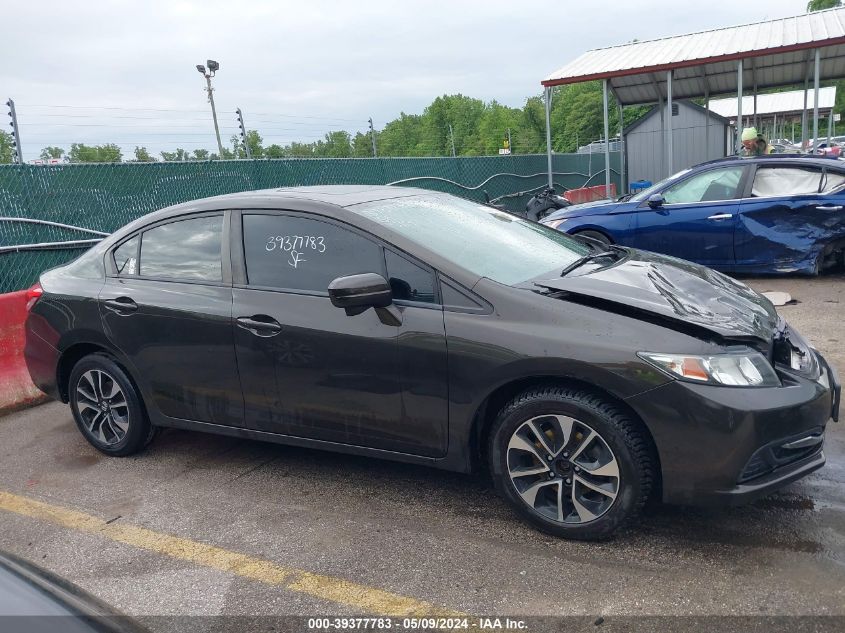 2014 Honda Civic Ex VIN: 2HGFB2F83EH531551 Lot: 39377783