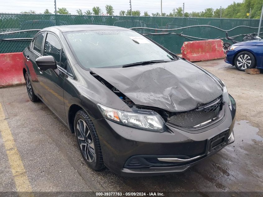 2014 Honda Civic Ex VIN: 2HGFB2F83EH531551 Lot: 39377783