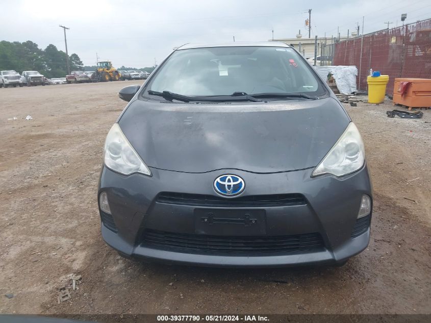 2013 Toyota Prius C One VIN: JTDKDTB3XD1555639 Lot: 39377790