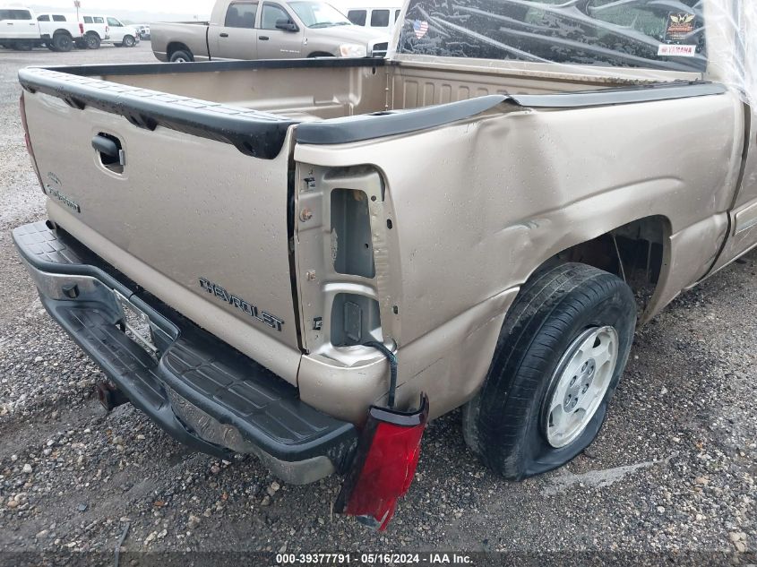 2004 Chevrolet Silverado 1500 Ls VIN: 2GCEC13T541420503 Lot: 39377791