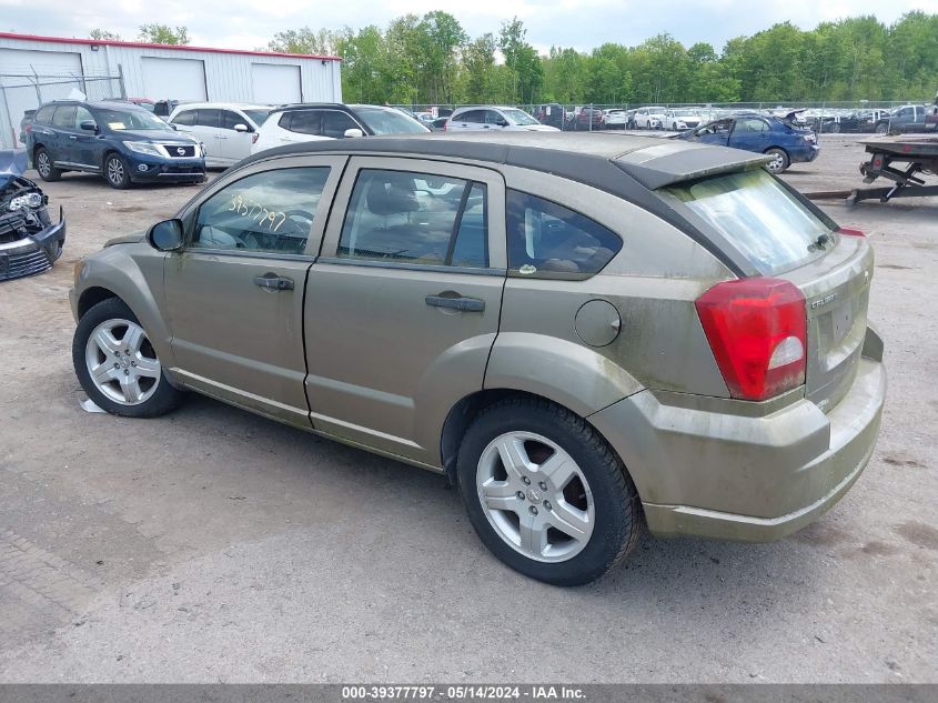 2008 Dodge Caliber Se VIN: 1B3HB28B38D666015 Lot: 39377797