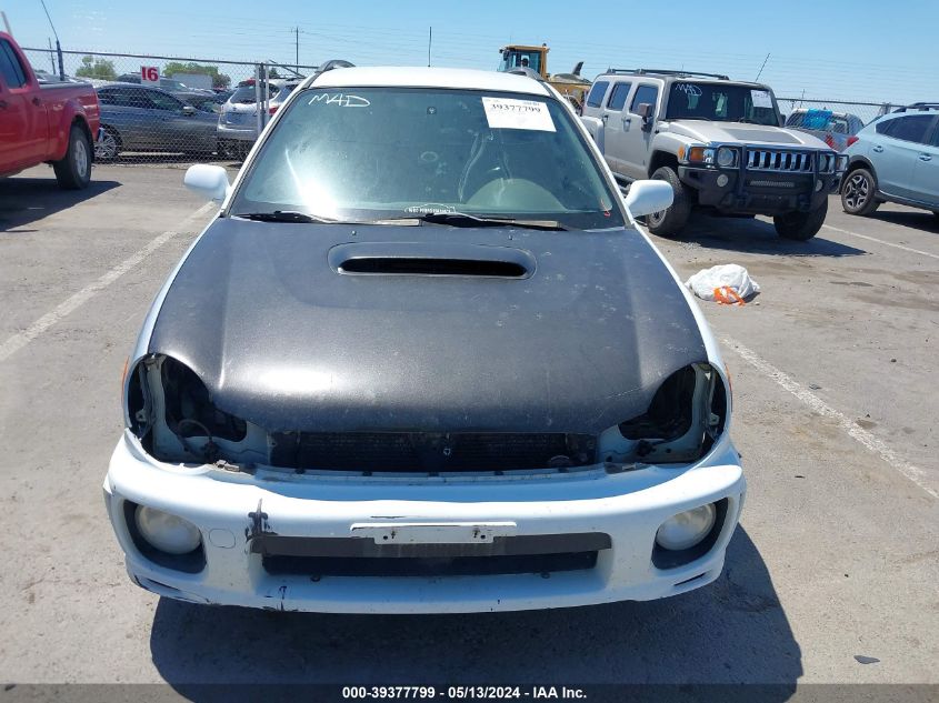 2002 Subaru Impreza 2.5Ts VIN: JF1GG65542G808174 Lot: 39377799