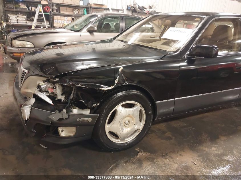 1999 Lexus Ls 400 VIN: JT8BH28F6X0163489 Lot: 39377808