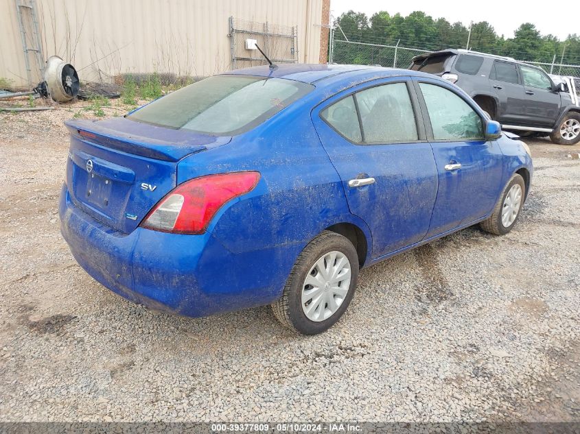 2013 Nissan Versa 1.6 Sv VIN: 3N1CN7AP4DL836814 Lot: 39377809