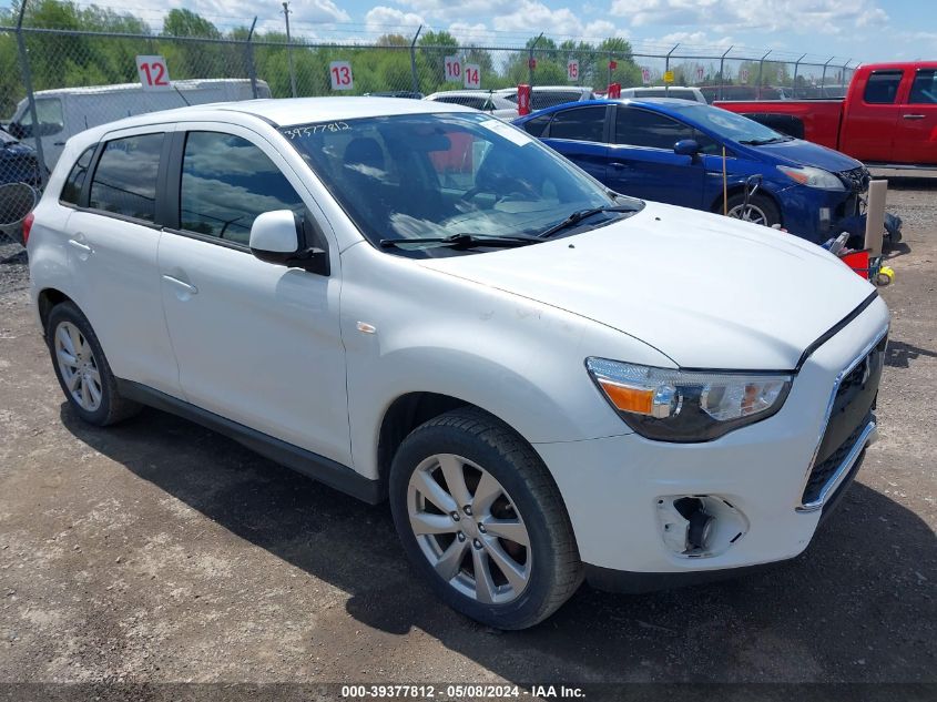 2015 Mitsubishi Outlander Sport Es VIN: 4A4AR3AW4FE054226 Lot: 39377812