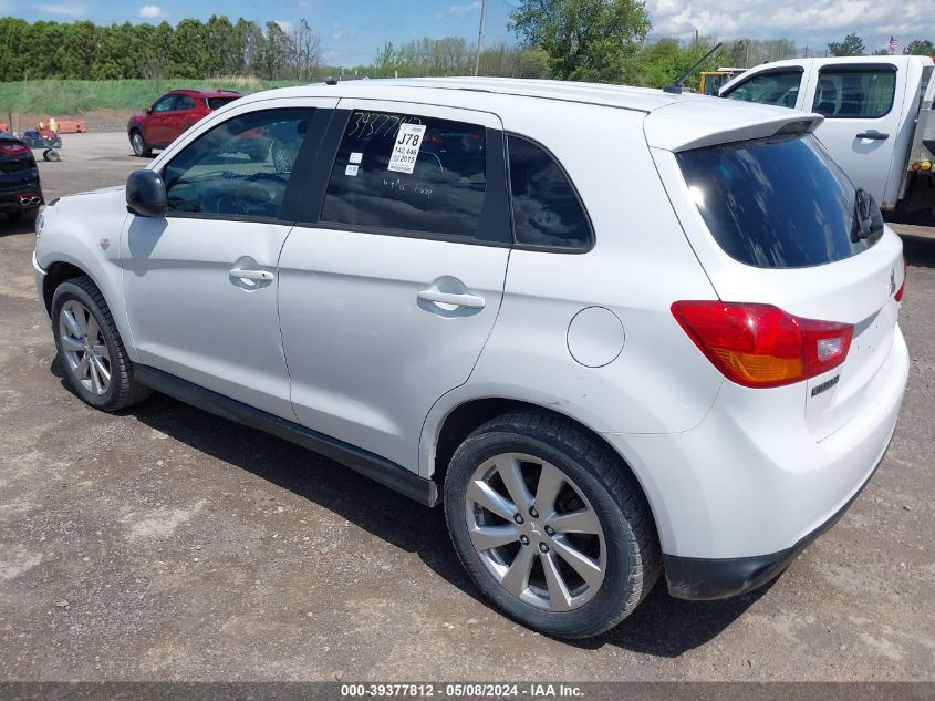 2015 Mitsubishi Outlander Sport Es VIN: 4A4AR3AW4FE054226 Lot: 39377812