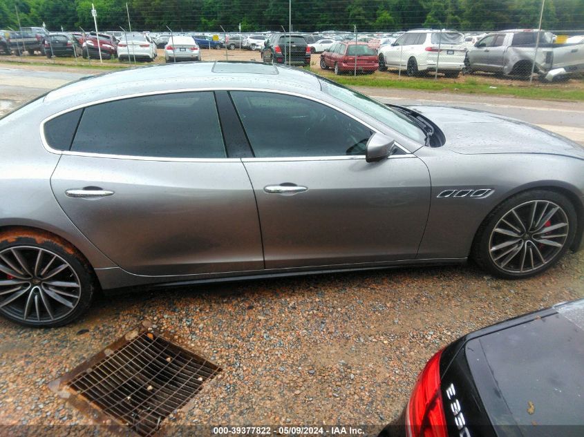 2019 Maserati Quattroporte S VIN: ZAM56YPA5K1339492 Lot: 39377822