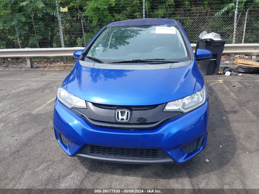 2015 Honda Fit Lx VIN: 3HGGK5G59FM726714 Lot: 39377830