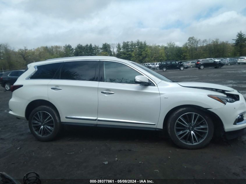 2019 Infiniti Qx60 Luxe VIN: 5N1DL0MM9KC522399 Lot: 39377861