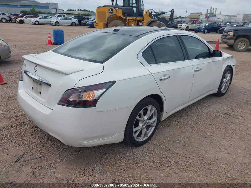 2012 Nissan Maxima 3.5 Sv VIN: 1N4AA5AP4CC851740 Lot: 39377863