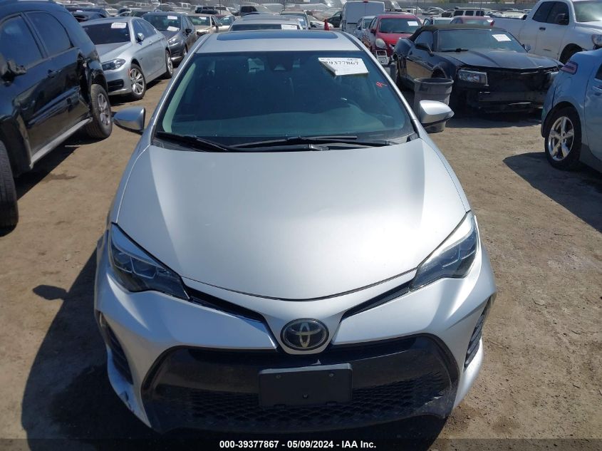 2019 Toyota Corolla Se VIN: 2T1BURHE9KC140252 Lot: 39377867