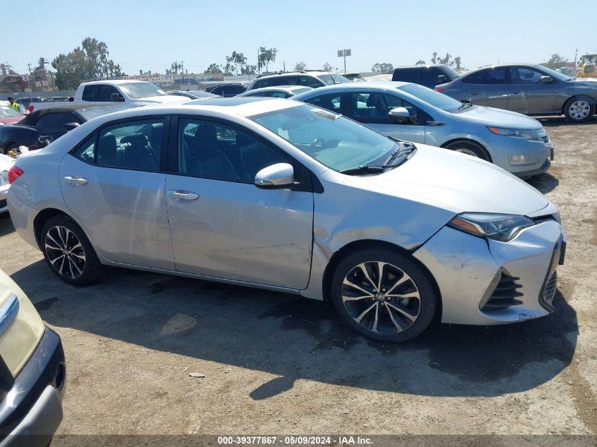 2019 Toyota Corolla Se VIN: 2T1BURHE9KC140252 Lot: 39377867