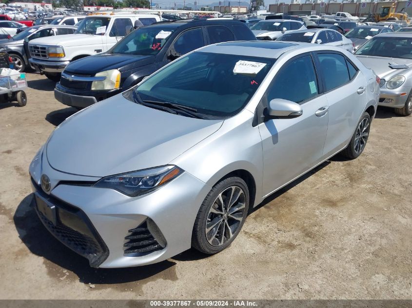 2019 Toyota Corolla Se VIN: 2T1BURHE9KC140252 Lot: 39377867