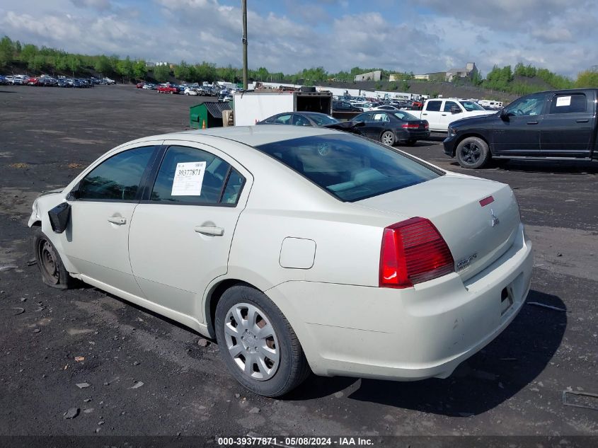 2007 Mitsubishi Galant Es/Se VIN: 4A3AB36FX7E044187 Lot: 39377871