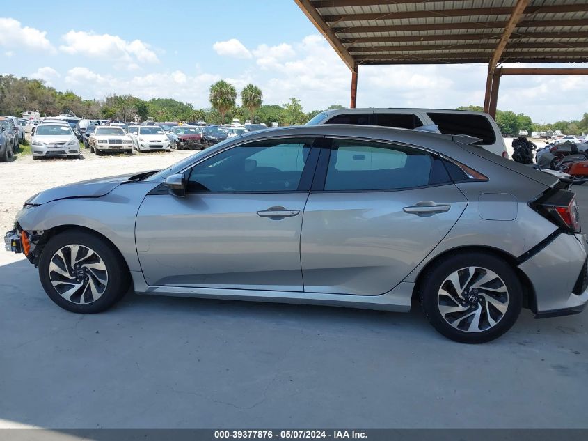 2017 Honda Civic Lx VIN: SHHFK7H2XHU222883 Lot: 39377876