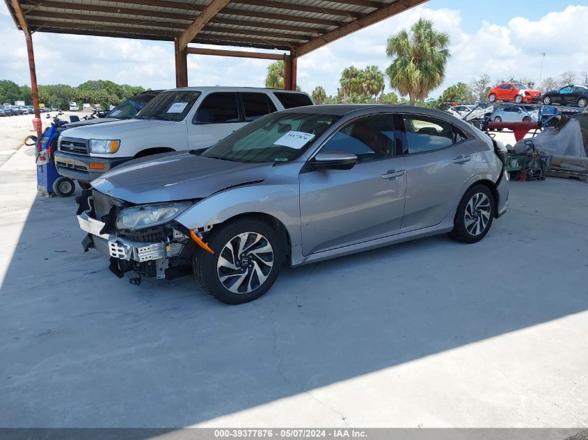 2017 Honda Civic Lx VIN: SHHFK7H2XHU222883 Lot: 39377876