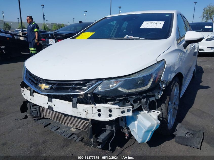 2017 Chevrolet Cruze Premier Auto VIN: 3G1BF6SMXHS506958 Lot: 39377879