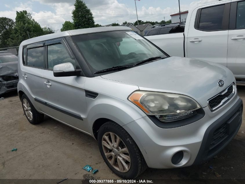 2012 Kia Soul + VIN: KNDJT2A64C7478184 Lot: 39377885