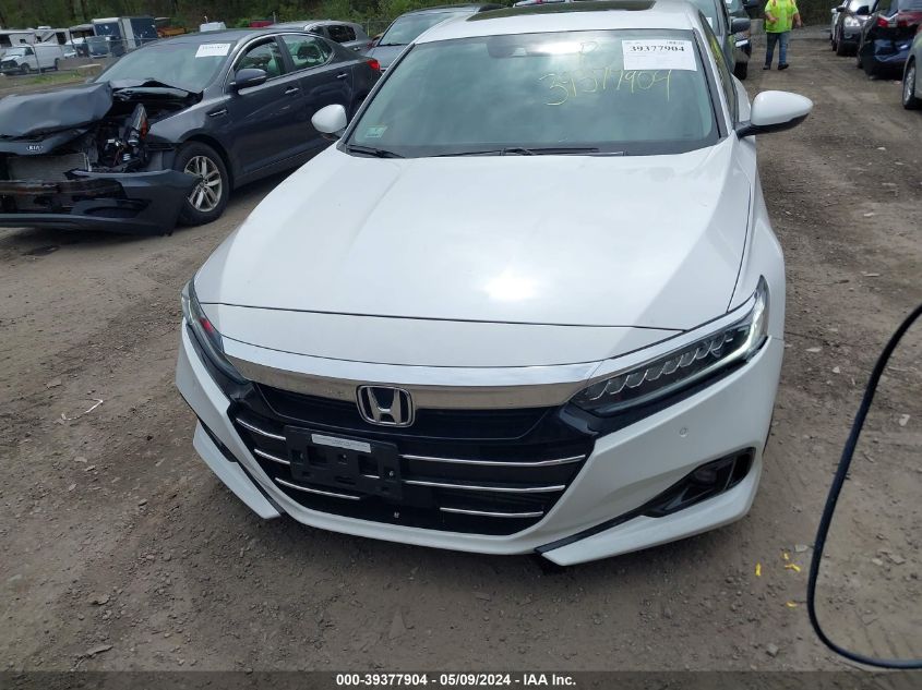 2021 Honda Accord Ex-L VIN: 1HGCV1F53MA056880 Lot: 39377904