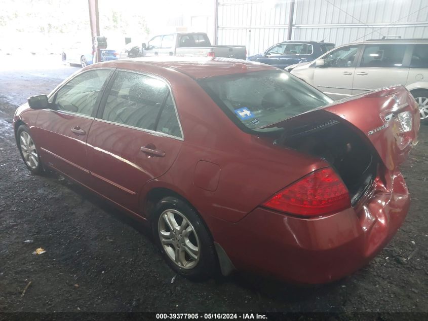 2007 Honda Accord 2.4 Ex VIN: 1HGCM56807A019813 Lot: 39377905