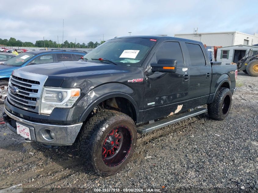 2014 Ford F-150 Lariat VIN: 1FTFW1ET2EFA75093 Lot: 39377918