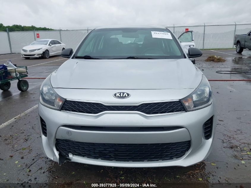 2018 Kia Rio Lx VIN: 3KPA24AB1JE082691 Lot: 39377925