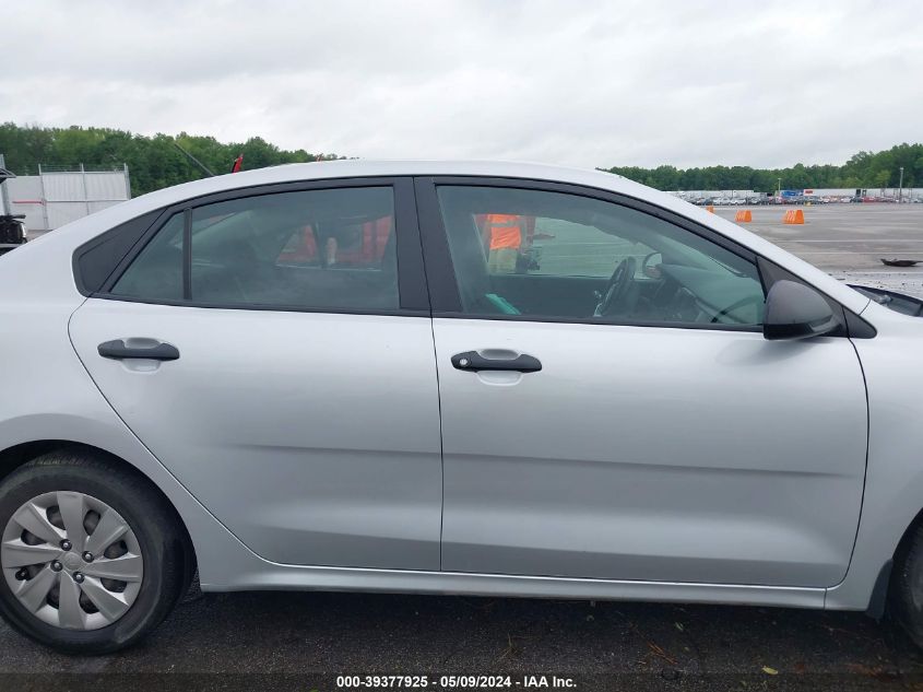 2018 Kia Rio Lx VIN: 3KPA24AB1JE082691 Lot: 39377925