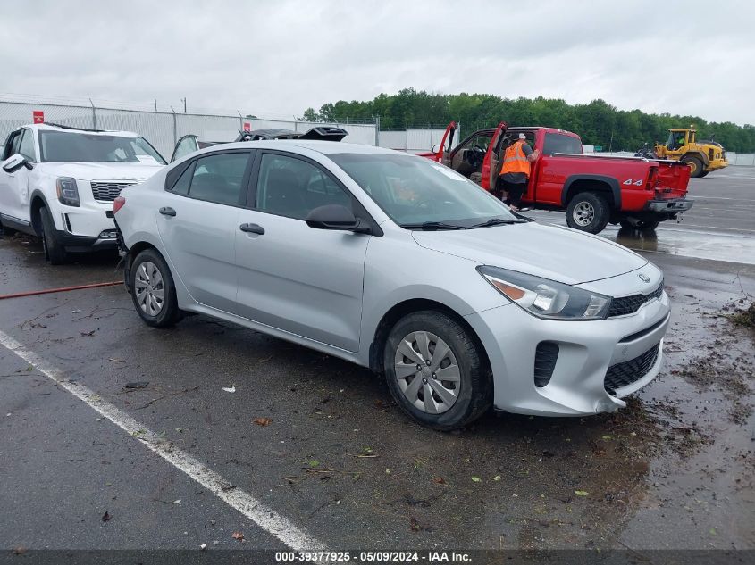 2018 Kia Rio Lx VIN: 3KPA24AB1JE082691 Lot: 39377925