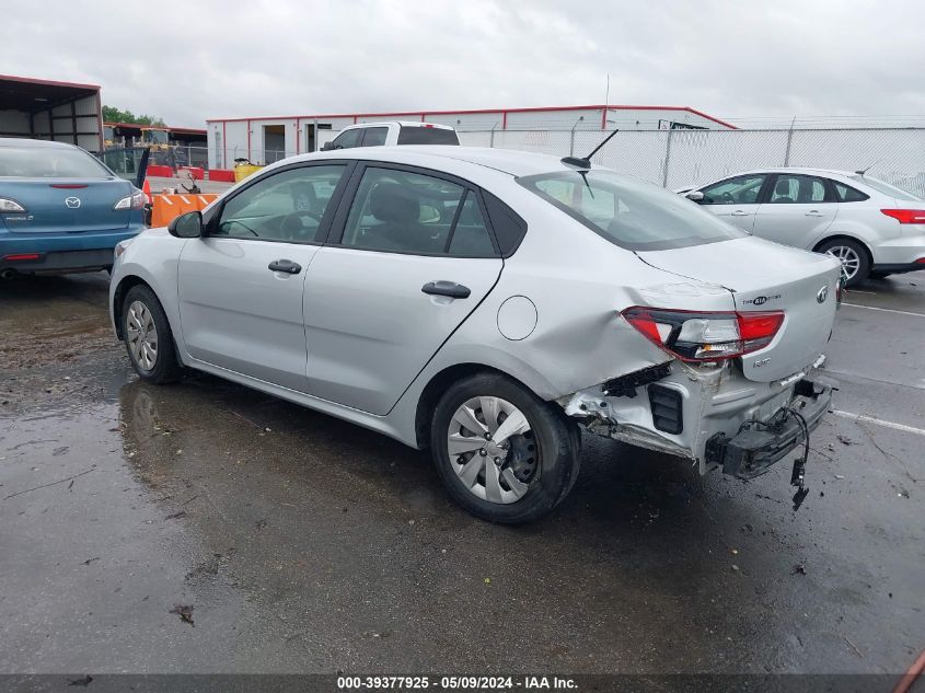 2018 Kia Rio Lx VIN: 3KPA24AB1JE082691 Lot: 39377925