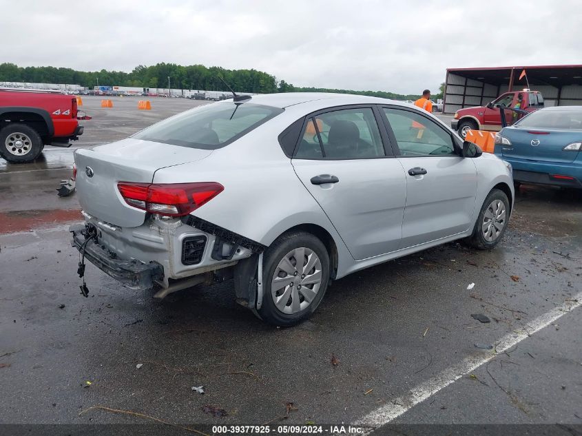 2018 Kia Rio Lx VIN: 3KPA24AB1JE082691 Lot: 39377925