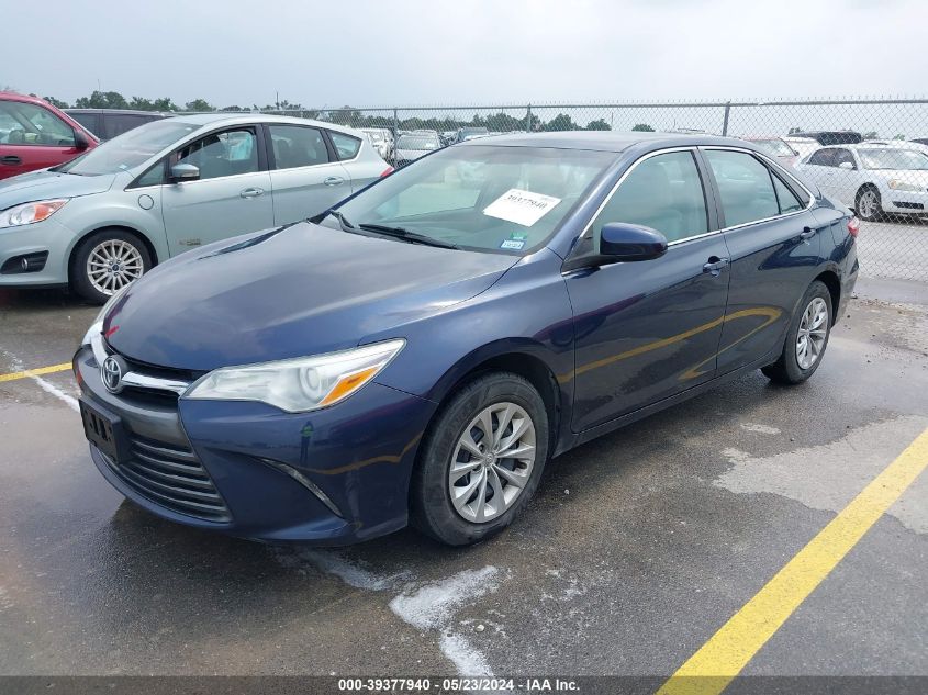 2016 Toyota Camry Le VIN: 4T4BF1FK1GR555839 Lot: 39377940