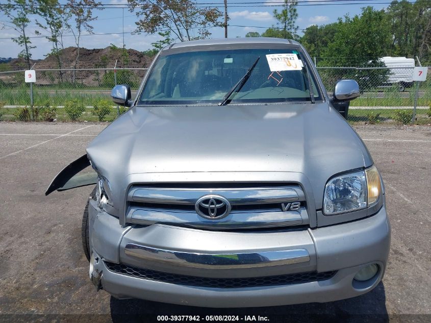 2005 Toyota Tundra Sr5 V8 VIN: 5TBRT34135S467560 Lot: 39377942