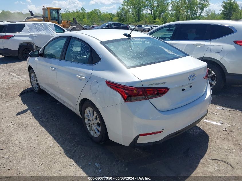 2020 Hyundai Accent Sel VIN: 3KPC24A63LE094291 Lot: 39377950