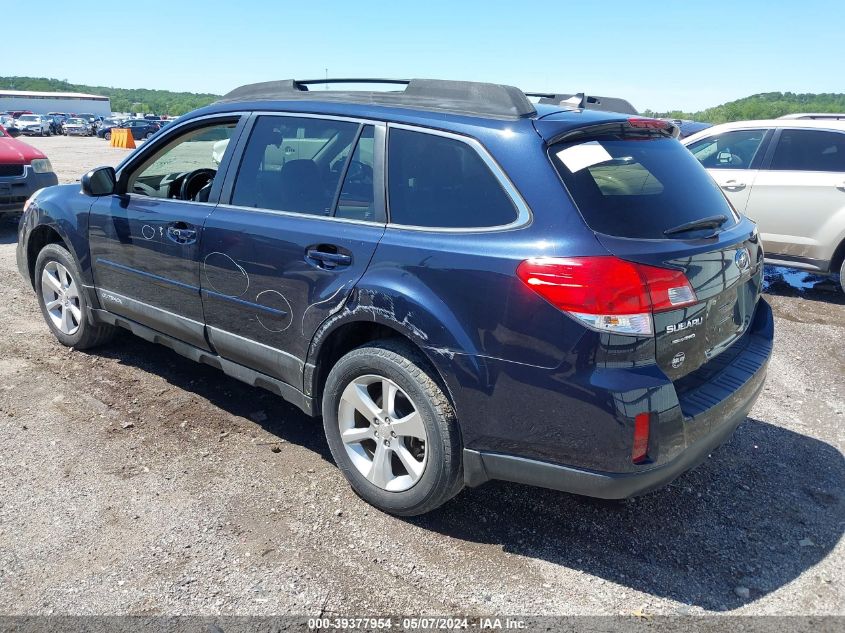 2013 Subaru Outback 2.5I Limited VIN: 4S4BRCKC4D3243981 Lot: 40350566