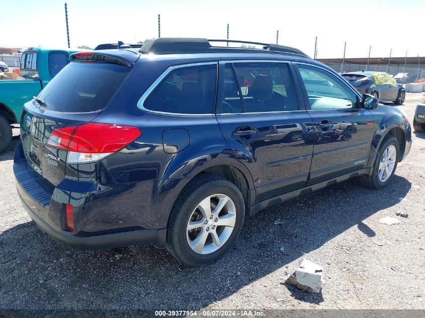 2013 Subaru Outback 2.5I Limited VIN: 4S4BRCKC4D3243981 Lot: 40350566