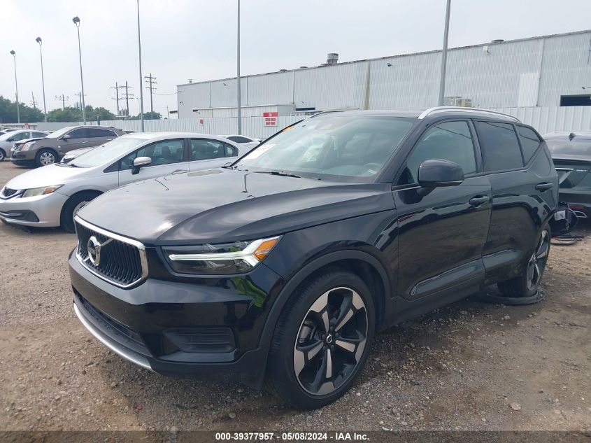 2022 Volvo Xc40 T4 Momentum VIN: YV4AC2HK3N2724870 Lot: 39377957