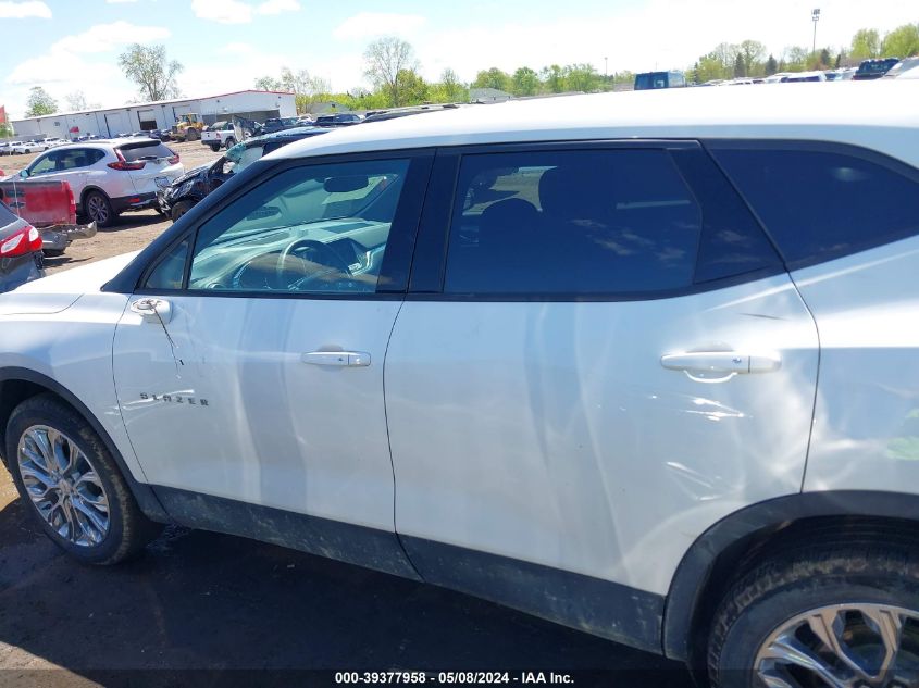 2022 Chevrolet Blazer Fwd 2Lt VIN: 3GNKBCR47NS125773 Lot: 39377958