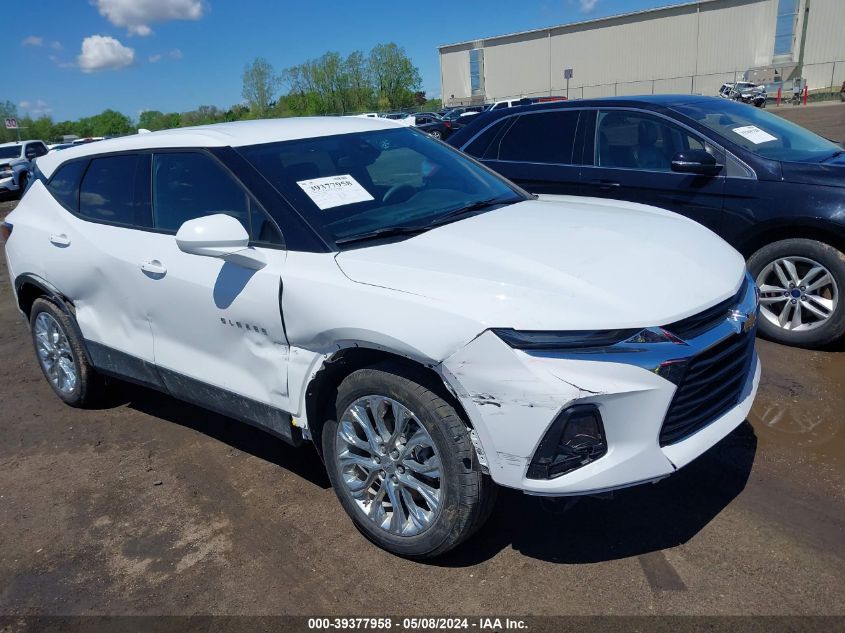 2022 Chevrolet Blazer Fwd 2Lt VIN: 3GNKBCR47NS125773 Lot: 39377958