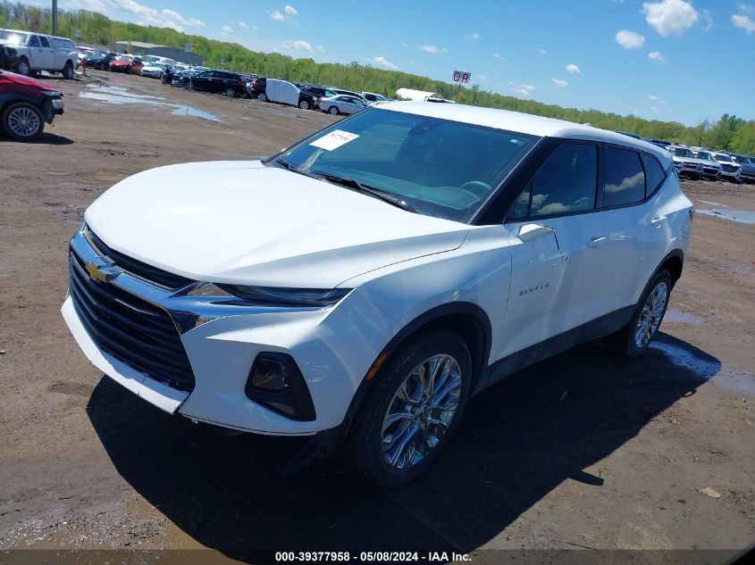 2022 Chevrolet Blazer Fwd 2Lt VIN: 3GNKBCR47NS125773 Lot: 39377958