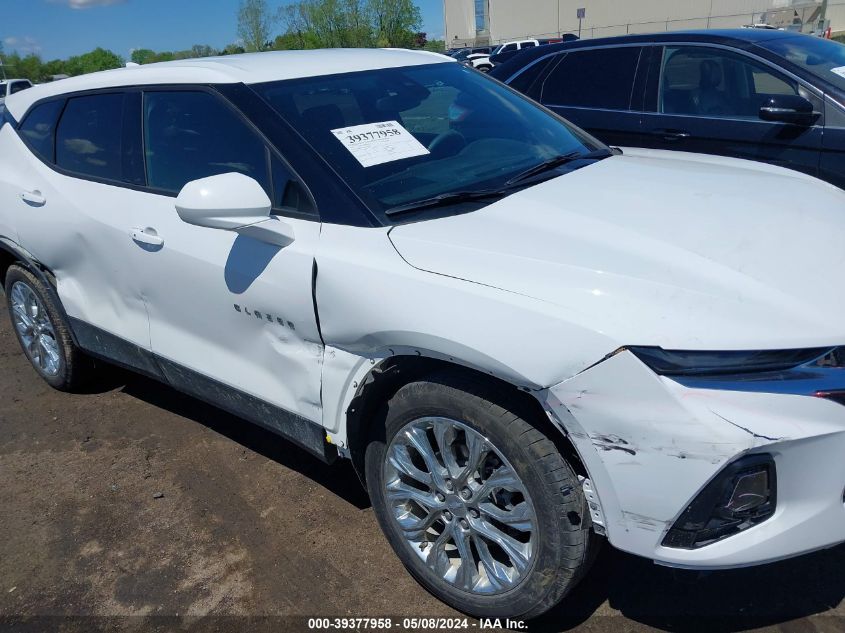 2022 Chevrolet Blazer Fwd 2Lt VIN: 3GNKBCR47NS125773 Lot: 39377958