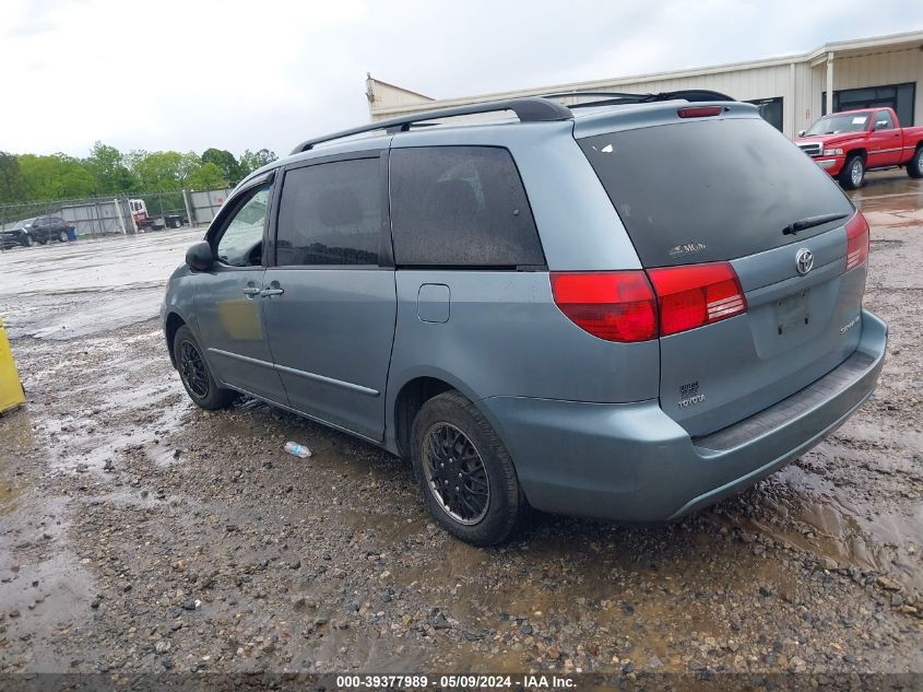 2004 Toyota Sienna Le VIN: 5TDZA23C94S130092 Lot: 39377989