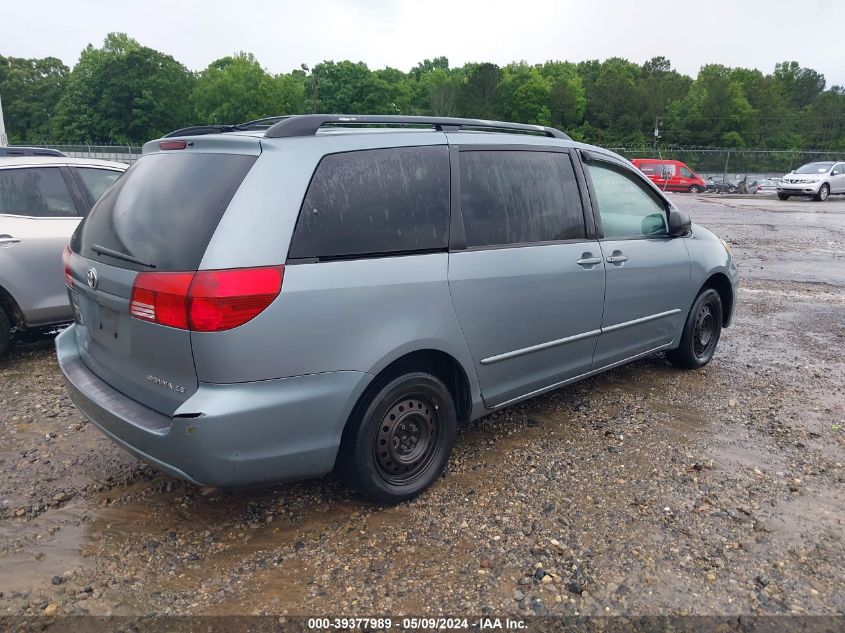 2004 Toyota Sienna Le VIN: 5TDZA23C94S130092 Lot: 39377989