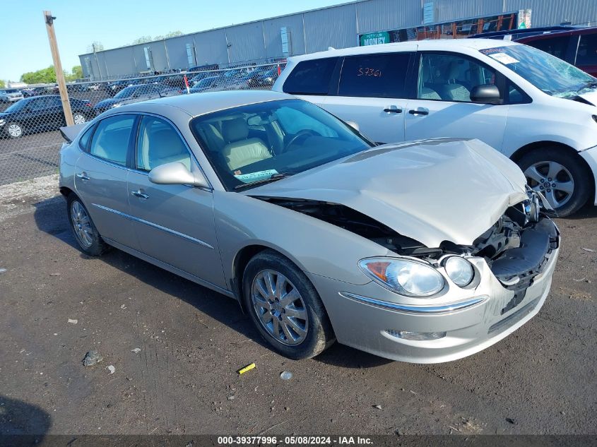 2009 Buick Allure VIN: 2G4WJ582391127722 Lot: 39377996