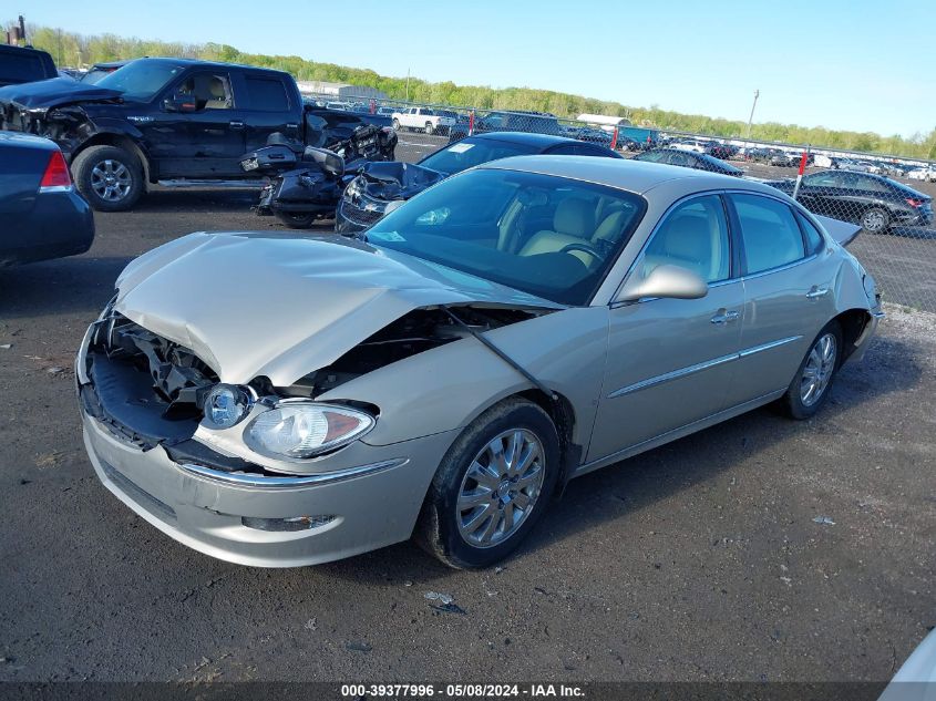 2009 Buick Allure VIN: 2G4WJ582391127722 Lot: 39377996