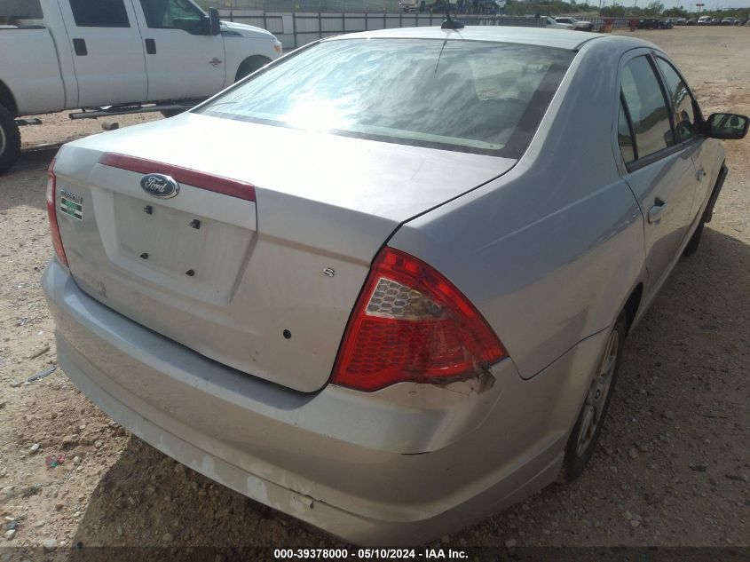 2010 Ford Fusion S VIN: 3FAHP0GA2AR307643 Lot: 39378000