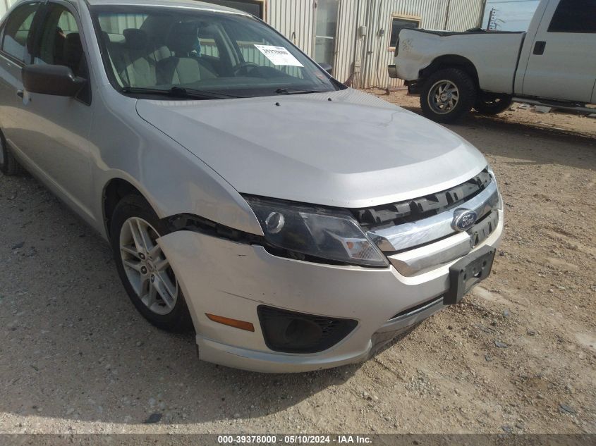 2010 Ford Fusion S VIN: 3FAHP0GA2AR307643 Lot: 39378000